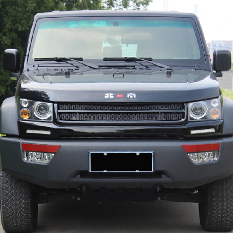 

Для Baic BJ40 Plus Ickx K2 2021-2023 Модифицированная нестандартная крышка решетки радиатора средняя сетка с поворотными сигналами автомобильные аксессуары