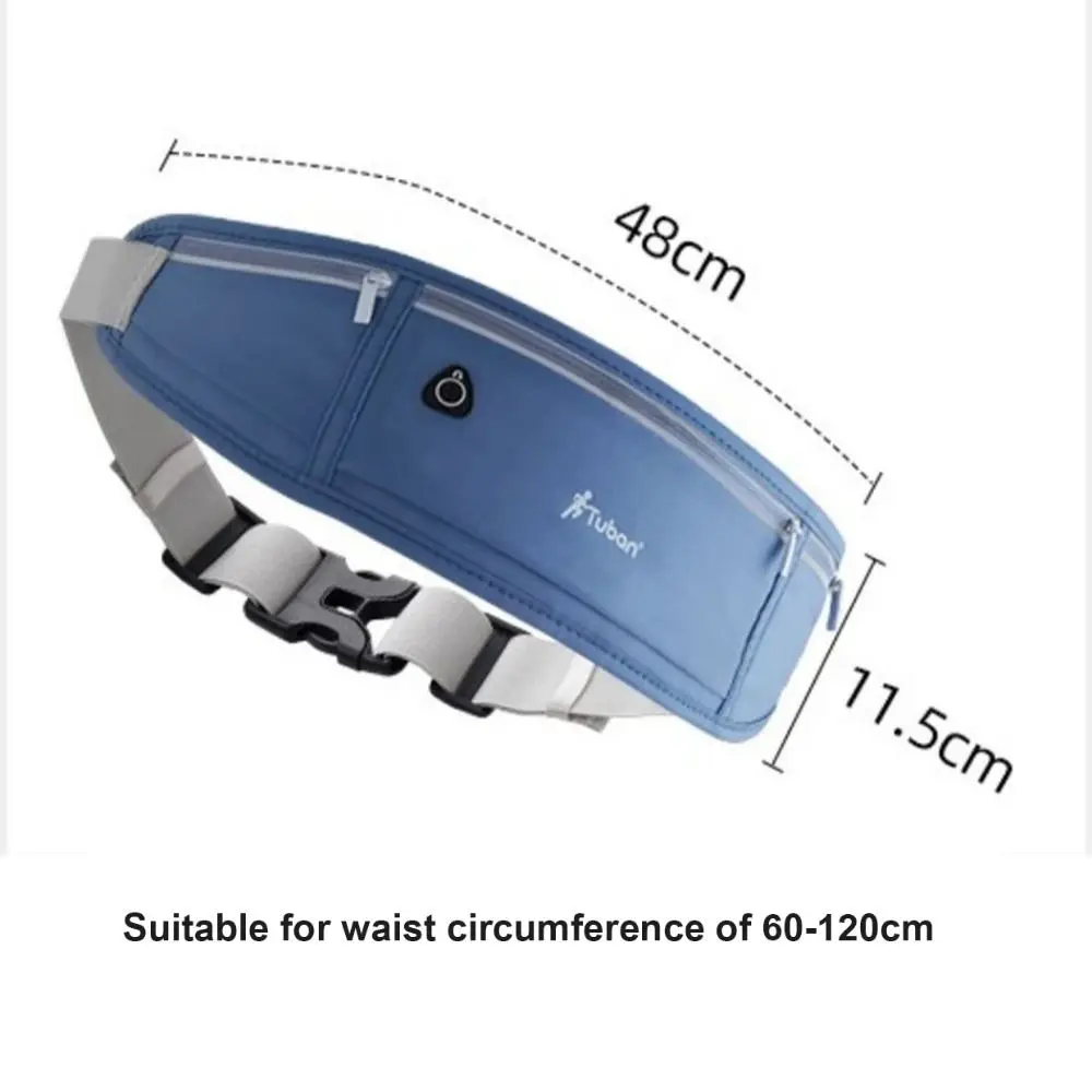 Lightweight Running Waist Bag Casual Belt Waist Pack Mobile Phone Bag Waterproof Gym Bags Sports Belt Pouch Men