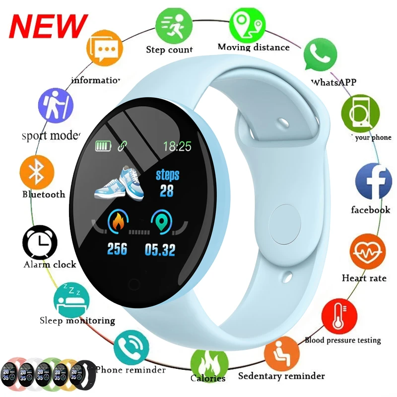 Relogio Inteligente Smart Watch Men Blood Pressure Sport Smartwatch Impermeabile Donna Cardiofrequenzimetro Fitness Tracker Orologi