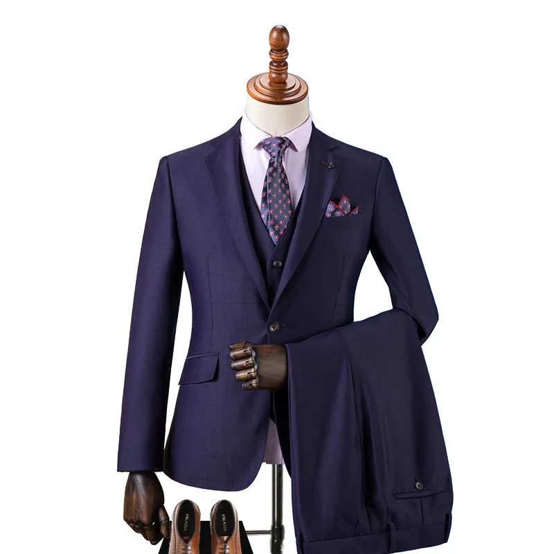 

Custom Made Groom Wedding Dress Blazer Suits Pants Business High-end Classic Dress Trousers ZHA06-38599