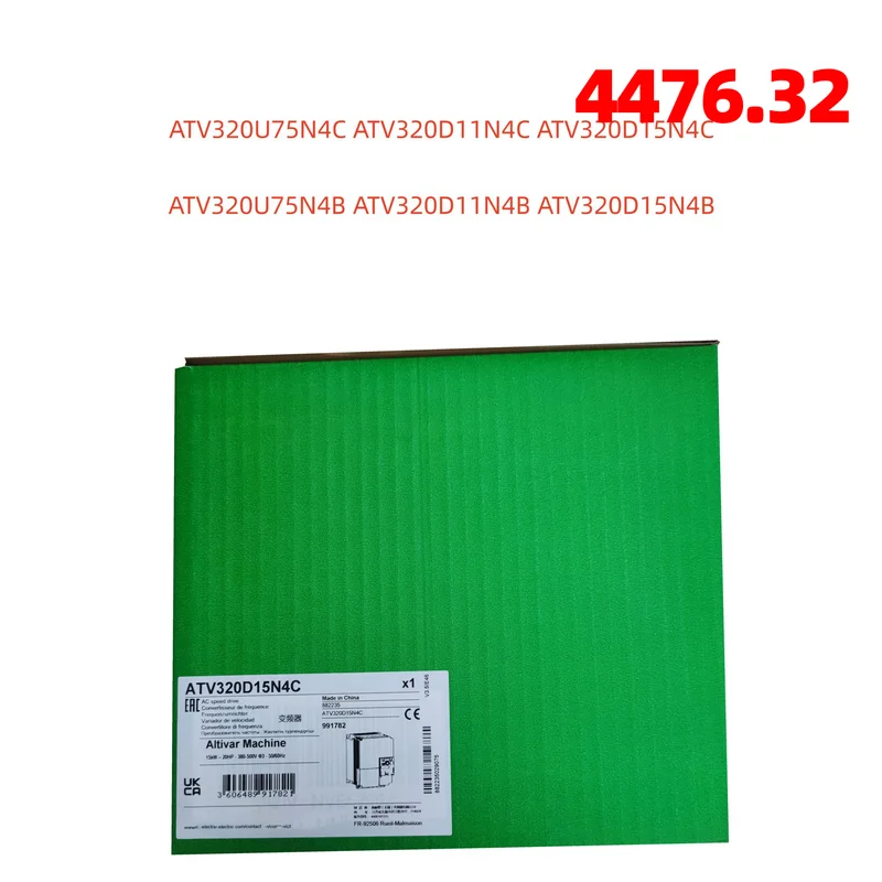 

ATV320U75N4C ATV320D11N4C ATV320D15N4C ATV320U75N4B ATV320D11N4B ATV320D15N4B Only Sell The Brand New Original PLC Module Origi