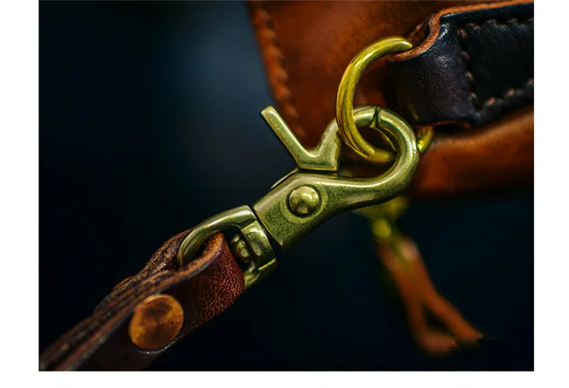 Fashion luxury natural genuine leather men's clutch bag handmade vintage real cowhide business credit card holder phone wallet