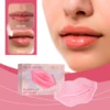 Parches de mascarilla labial de gel de colágeno, reparación hidratante, aclara las líneas de los labios, parches labiais, producto para el cuidado de la piel