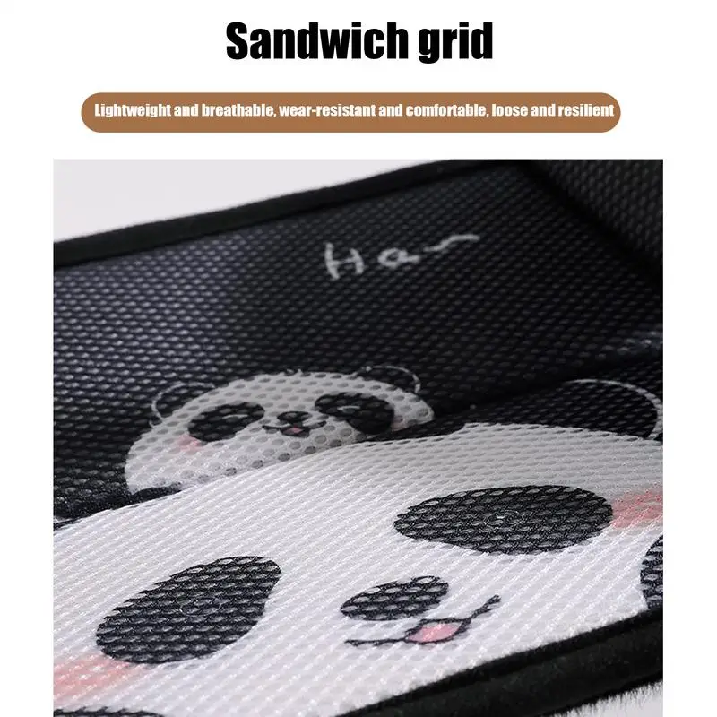 Car Travel Rest Foot Pad Portable Foot Hammock Long Flight Essential Office Footrests Hanging Adjustable Car Interior Supplies