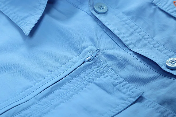 Men Fishing Shirts Fast Dry UPF45 UV Outdoor Men's Performance Fishing Clothing Shirts Mens Camisa Masculina USA Size M-2XL