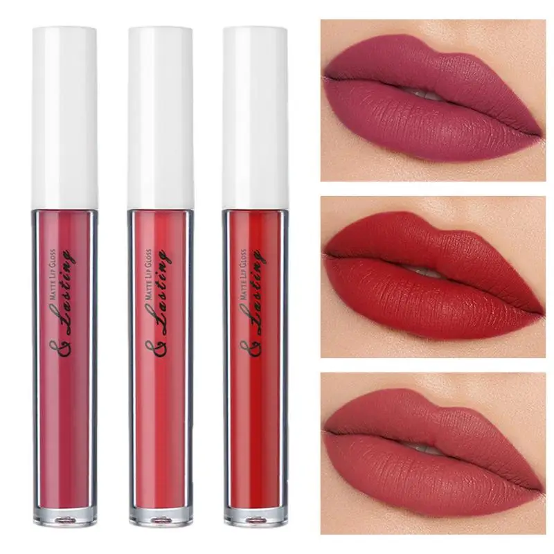 

Waterproof Long Lasting Liquid Matte Lip Gloss Nonstick Cup Waterproof Beauty Makeup For Women And Girls Lip Makeup lipgloss