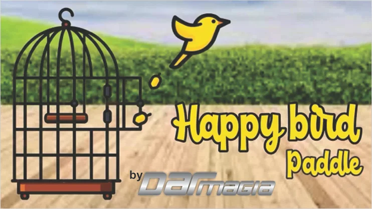 

Happy Bird Paddle by Dar Magic - Magic Tricks