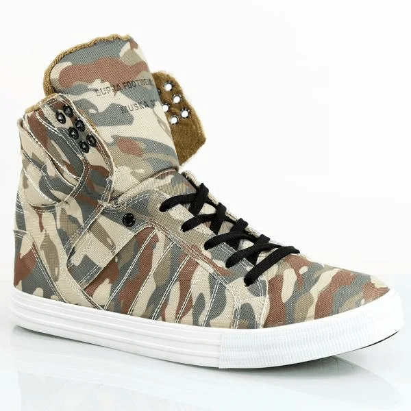 Supra Skytop-amuleto De Camuflaje, Beige