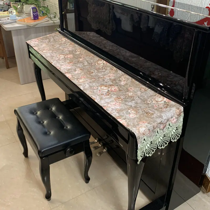 Electronic Piano Keyboard Dust Covers Household Pianos Protective Half Cover Table Flag TV Cabinet Multipurpose Dirt Resistant