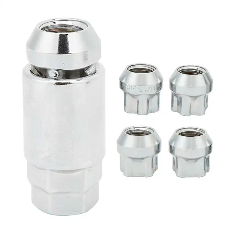 

Car Cone Wheel Locks Stainless Steel Wheel Locking Lug Nuts Bolts Kit Replacement for Tesla 3 Y S X