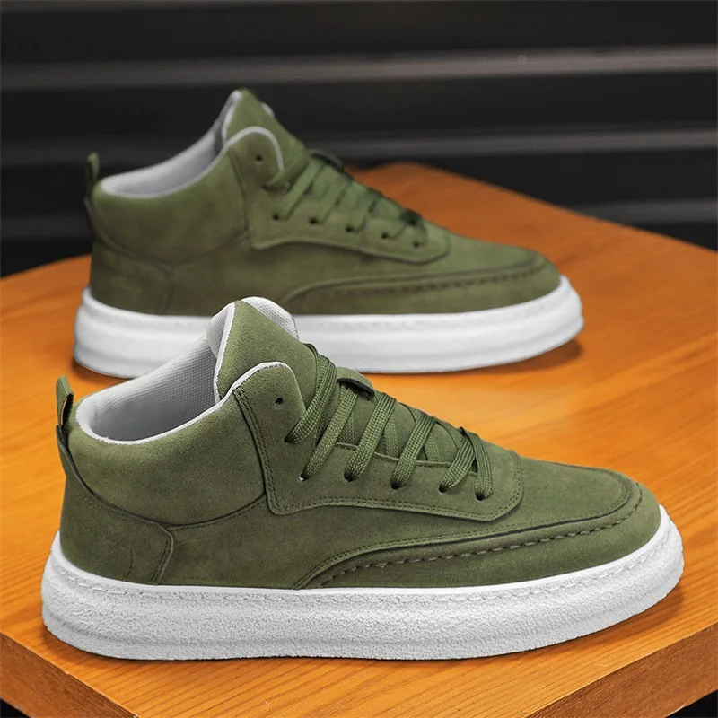 Men's Sneakers Fashion Outdoor Casual Sport Running Shoe Non Slip Platform Shoes for Men Lace Up Trainer Shoes Zapatillas Hombre 2
