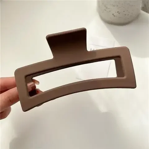 Frosted square Brown-13cm