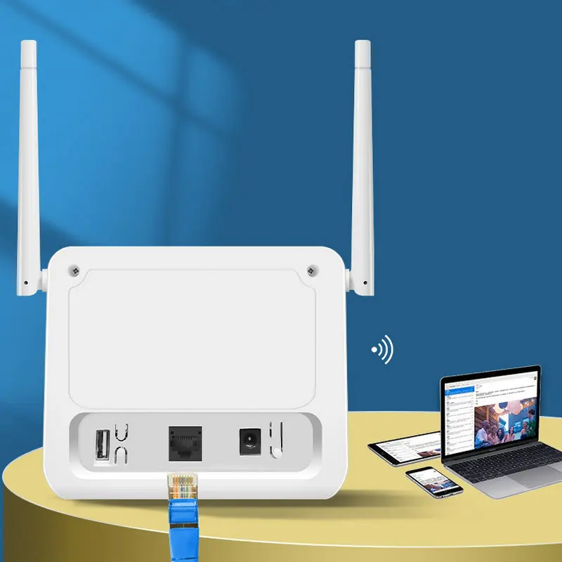 Desbloqueado 4g Lte Cpe Roteador Fdd Tdd Móvel Hotspot Wifi Modem Suporte a Bateria - Imagem 4