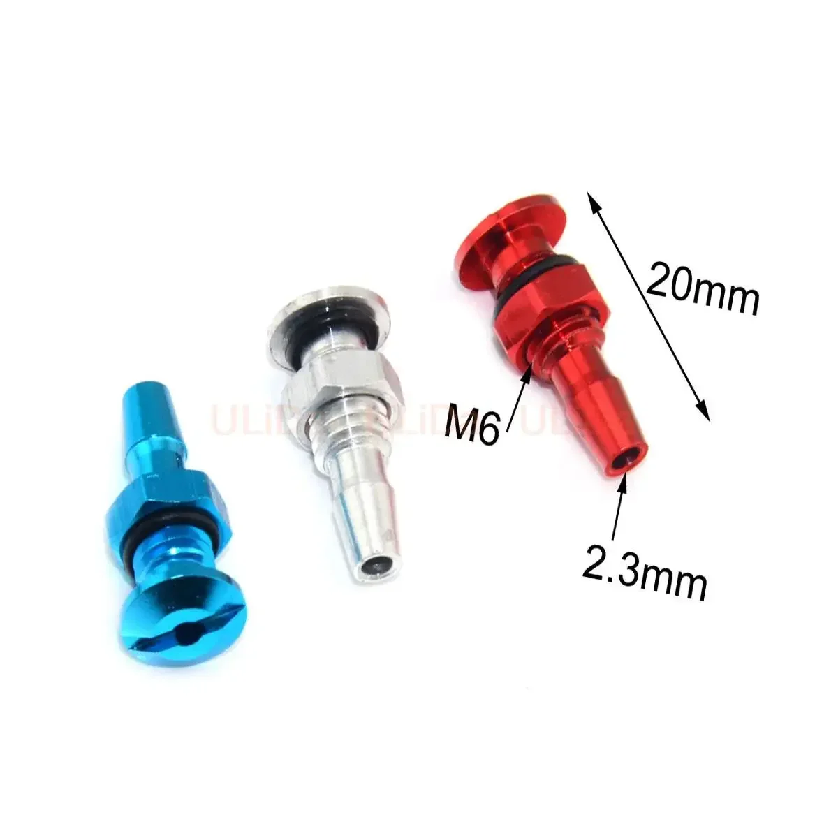 Détail de la buse M6 en laiton du kit de refroidissement par eau pour moteur et ESC de bateau RC