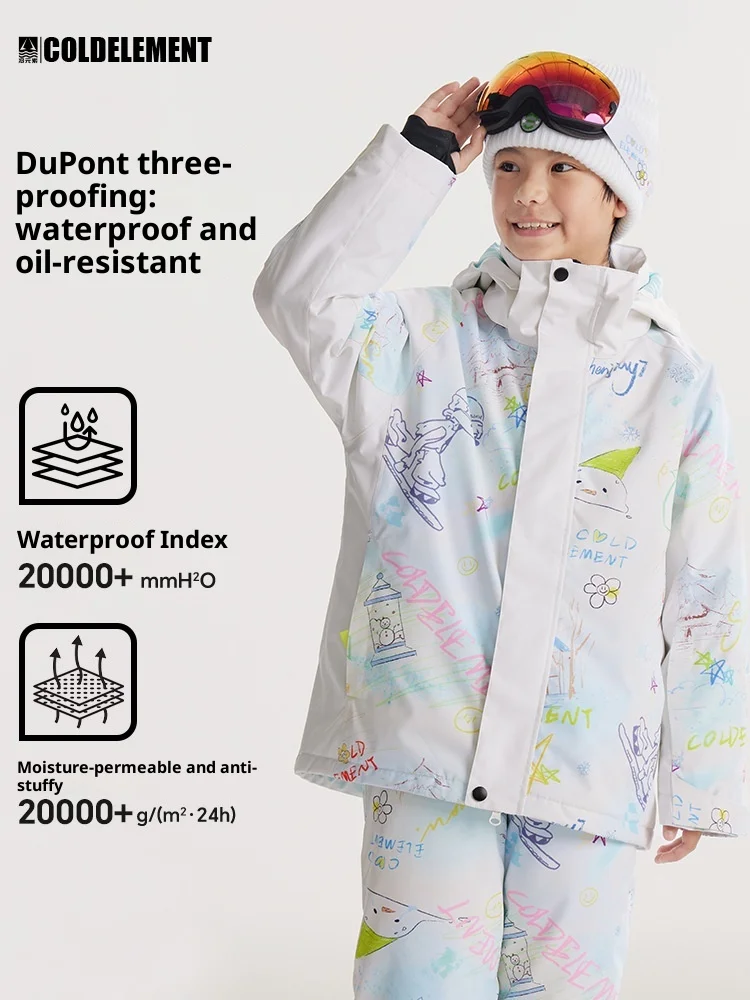 New Versatile Single And Double Board Ski Suits, Children'S Ski Suits And Pants, Outdoor Warm Snow Jackets For Men Women