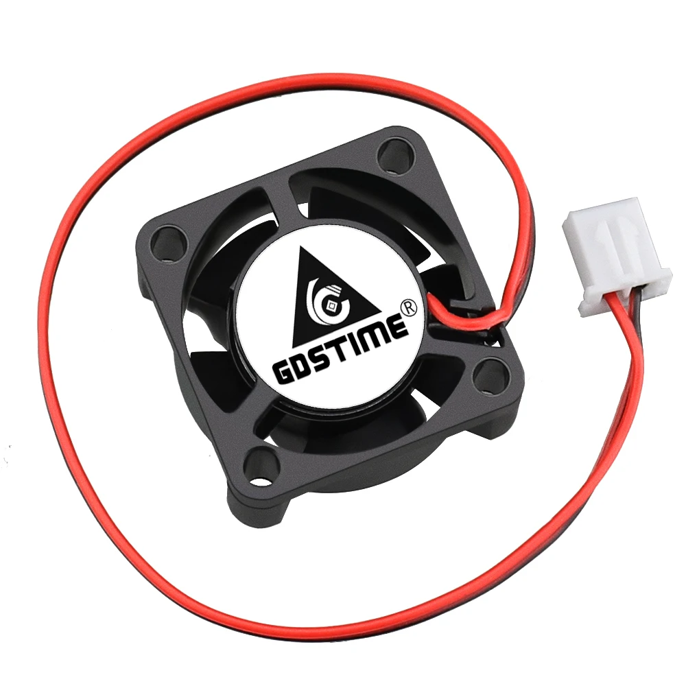 Gdstime-ventilador Centrífugo para Impressora 3d Peças 5v 12v 24v Bolas e Manga 25x25x10 mm 2.5cm Miniventilador de Refrigeração 2510 25 mm - Imagem 6