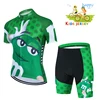 2023 Funny Cartoon Kids Cycling Jersey Set Boy Girls Cycling Clothing Children Road Bike Shirts Suit MTB Ropa Ciclismo Maillot 6