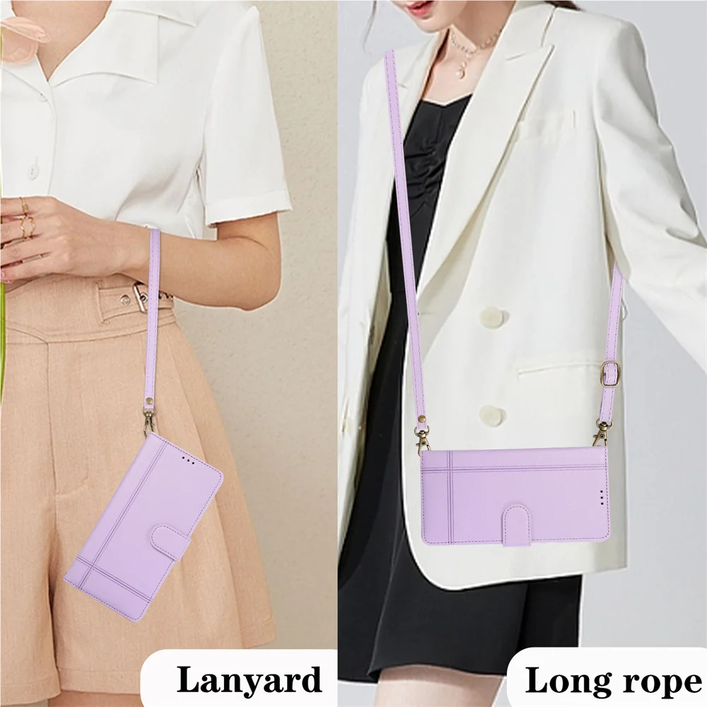 Crossbody polsband portemonnee kaartsleuf telefoonhoesje voor iPhone 16 Plus 15 14 13 12 11 Pro Max XS XR X 7 8 leren beschermhoes_voghion.com