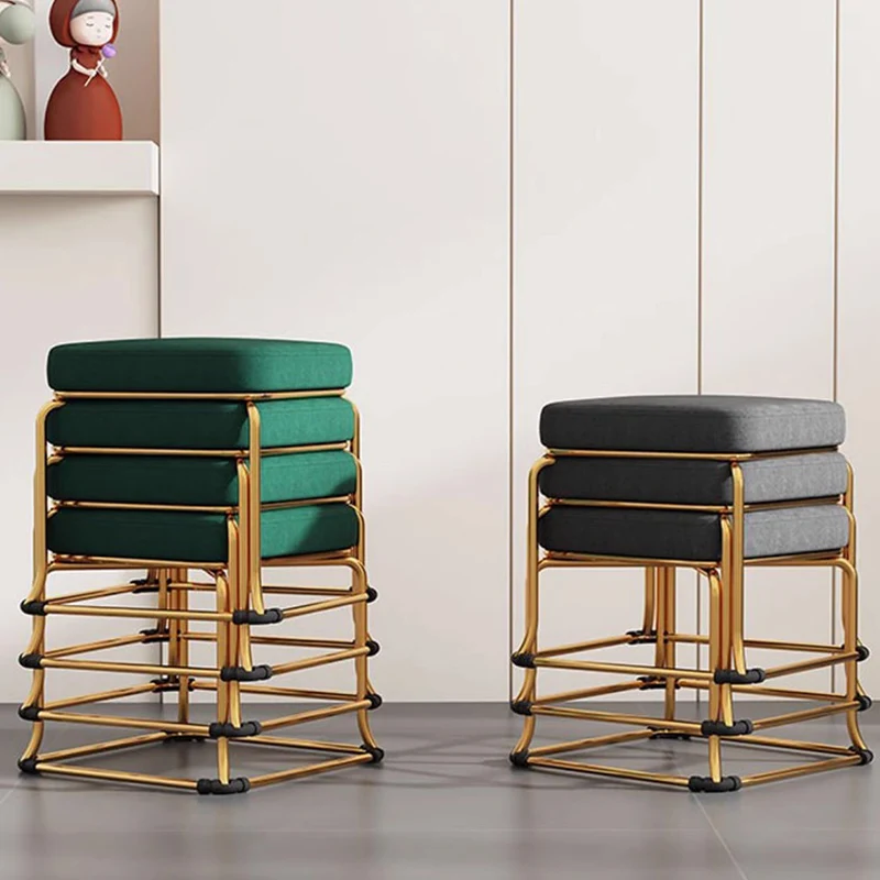 

Modern Design Dinning Stool Household Household Nordic Dining Chairs Living Room Comfort Meuble De Chambre Kitchen Furniture