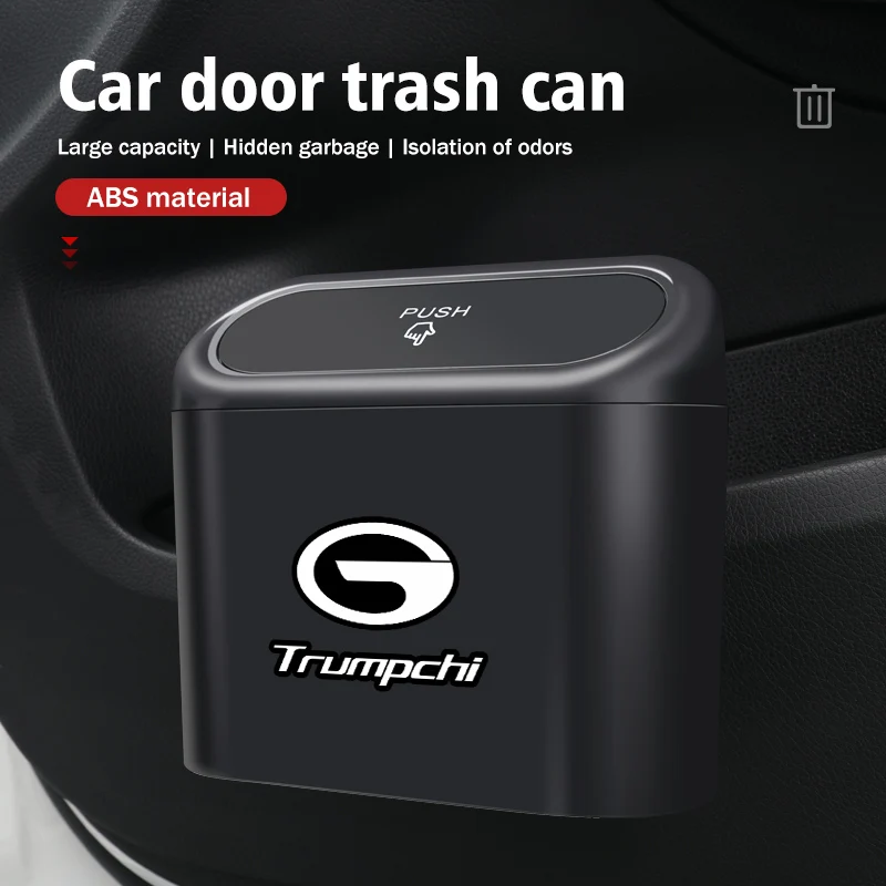 Hanging Car Trash Can Garbage Dust Case Storage Pressing Bin For GAC MOTOR GS3 GE3-Trumpchi Aion S Aion Y AION V iA5