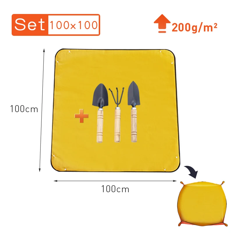 Orange 100x100CM Set