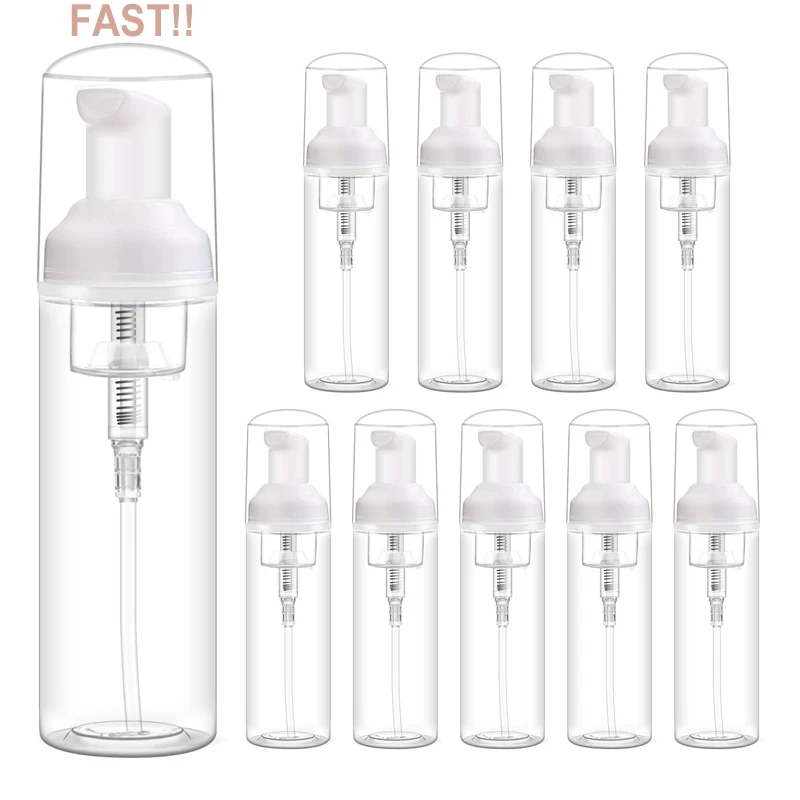 14/28pcs Foam Empty Bottle Lash Shampoo Cleanser Bottles Eyelash Foamer Pump Bottle Cosmetic