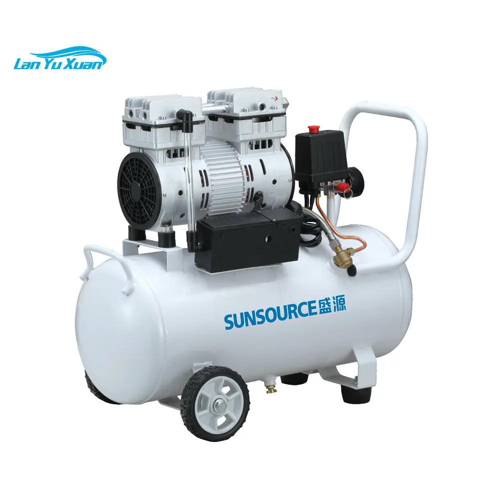 Factory Hot Sale Silent Oil Free Screw New Style 0.74Hp 1Hp 220V 550W 750W Air Compressor Machines compressor spare 1619646700 connecting glue fit dry oil free screw air compressors atlas copco air compre