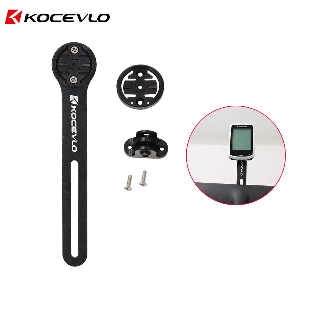

KOCEVLO Bicycle Computer Holder Stopwatch Mount Alloy Gps Bike Support Bicycle Stand Bike Accessories for Garmin Gopro Bryton