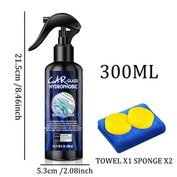 Rainproof Auto Glass Water Repellent & Cleaner Spray (300ML)