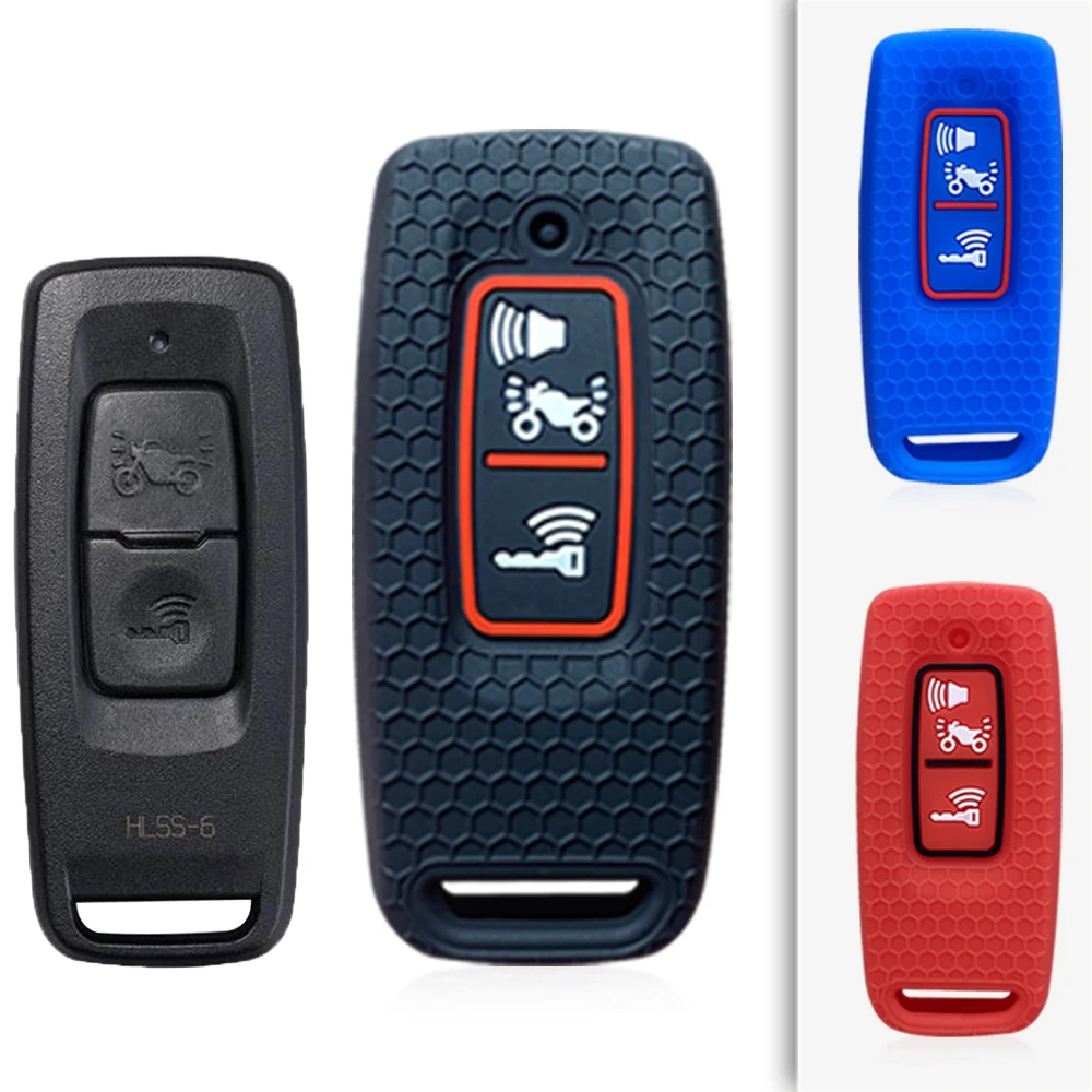 Silicone Remote Key Cover Shell Key Case Protector For Honda ADV 150 PCX 125 Switch ADV Wrench 350 PCX160 VISION SH350