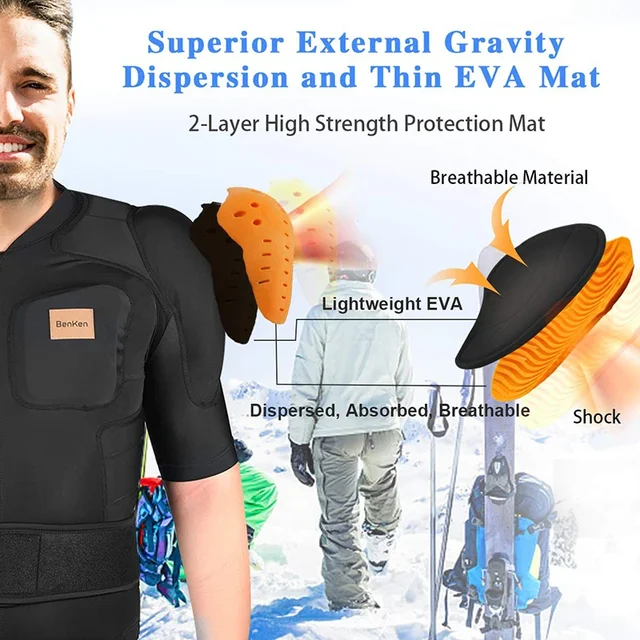 BenKen Armor Spine Back Protector 5