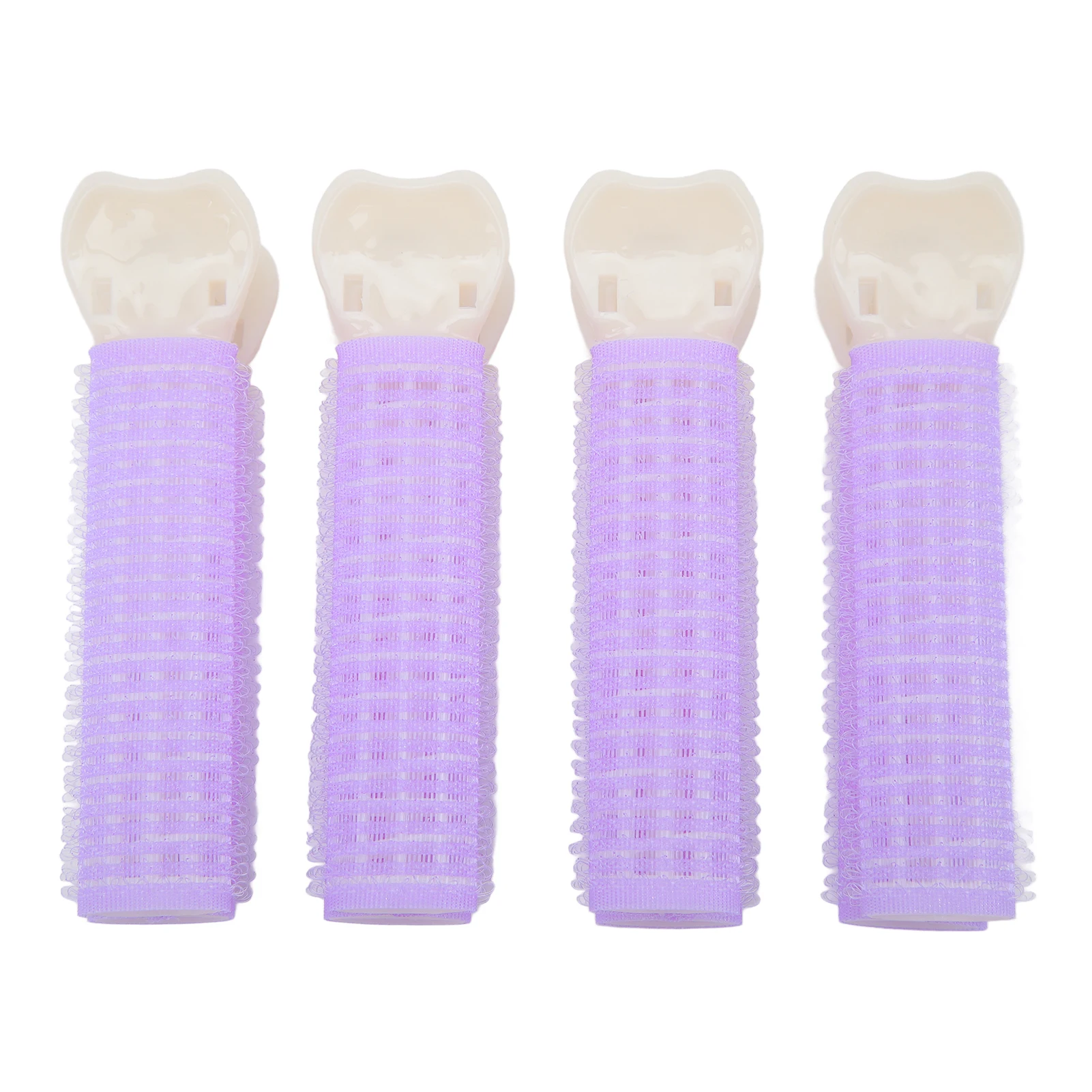 4pcs No Trace Head Hair Roots Fluffy Clip Lazy Air Bangs Self-adhesive Fluffy Hair Clip Curling Device Forehead Curler Hair