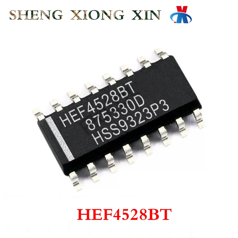

5pcs/Lot 100% New HEF4528BT SOP-16 Monostable Multi-Harmonic Oscillator HEF4528 4528 Integrated Circuit