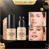 FOCALLURE Waterproof Matte Face Liquid Foundation Full Coverage Concealer Whitening Face Makeup Base Cream Cosmetics for Women 1