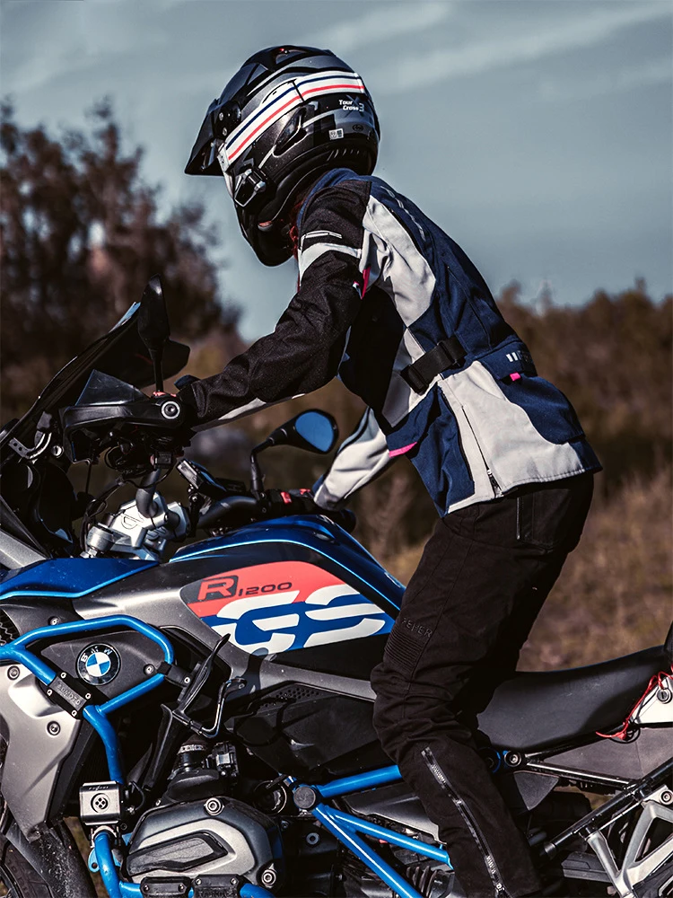 Motorcycle riding suit motorcycle four seasons warm rain clothing anti-fall wear women riding special motorcycle clothing
