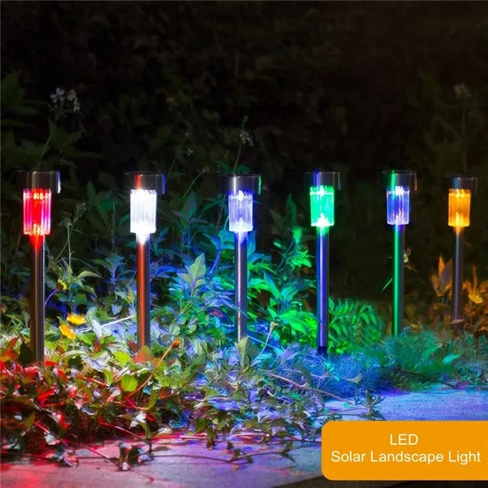 Description Picture 3 of itemLED Solar Garden Light Solar Landscape Pathway Light Solar Lawn Lamp Multiple Color For Patio Yard Path Walkway Decor Solar Lamp