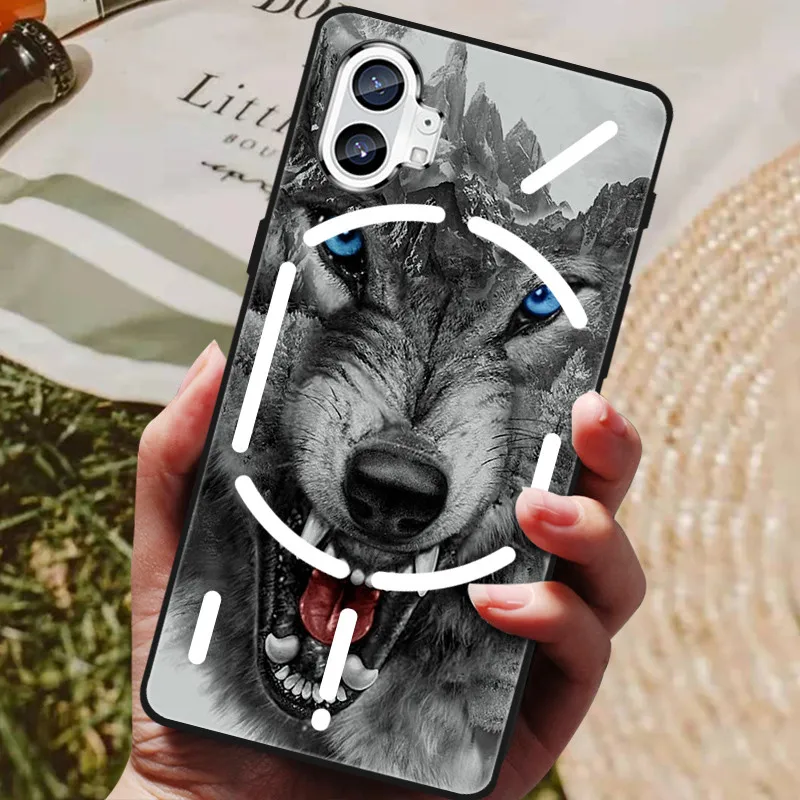 Black Antiknock Soft TPU Protective Phone Case Cover