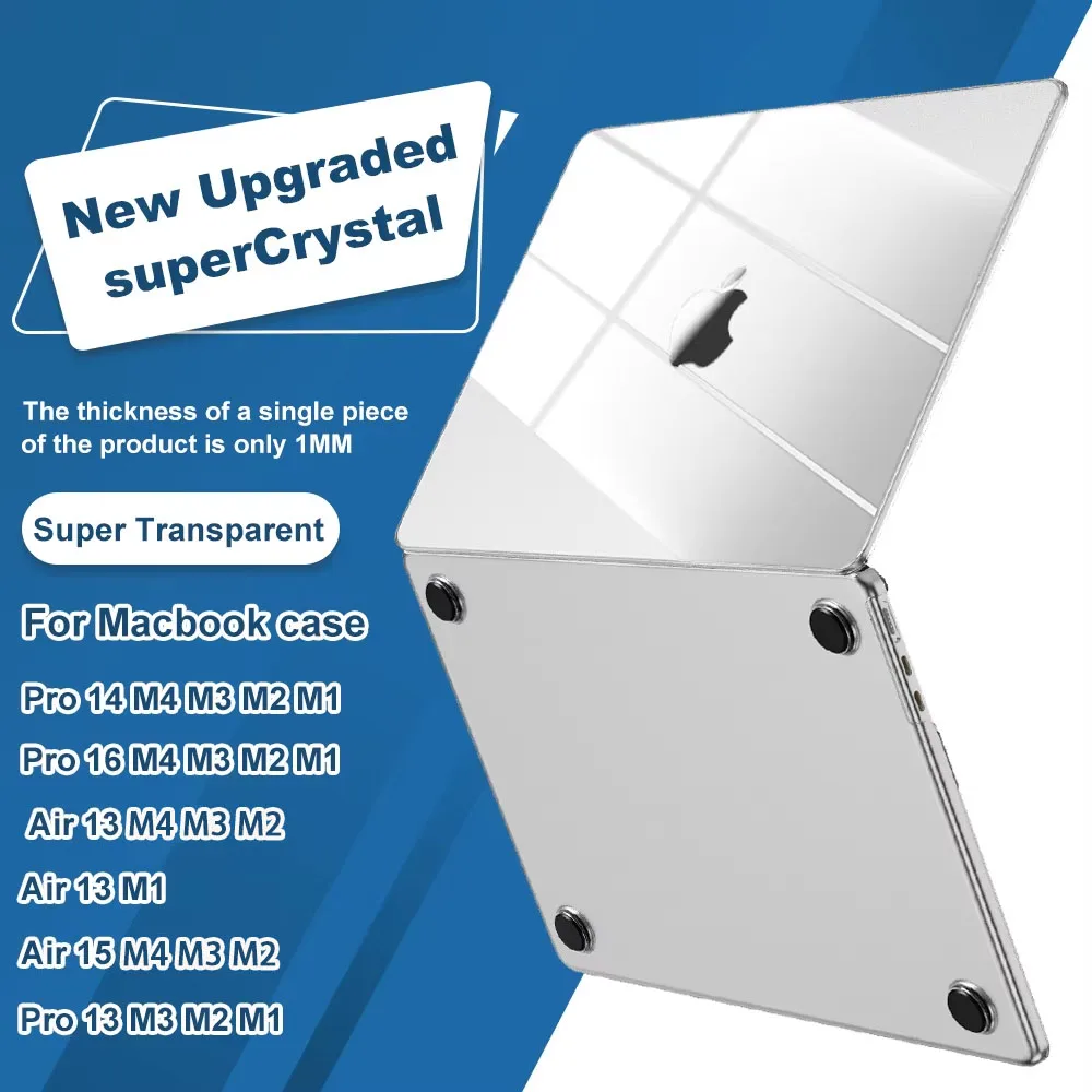 For MacBook Air 13 inch 2025 2022 M4 M3 M2 Case For Pro 14 M5 2025 For ...