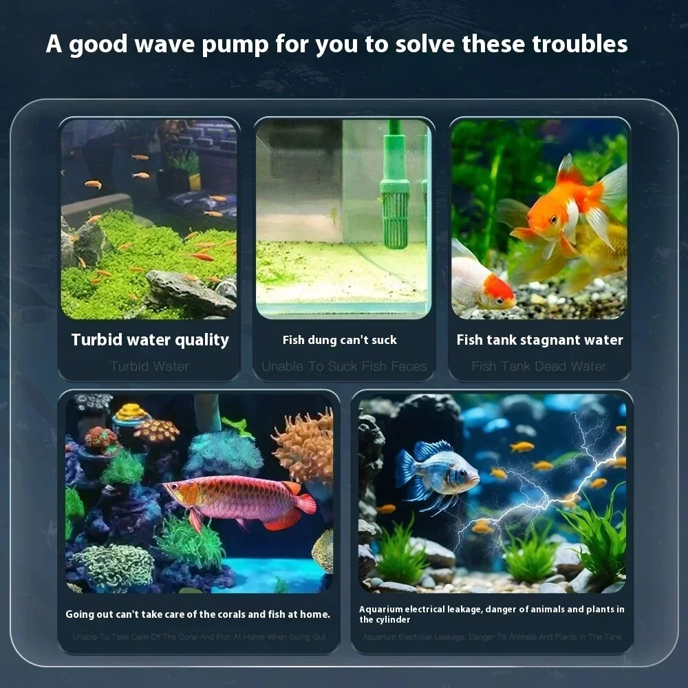110-240V jecod jebao out-of-cylinder wave pump DMP aquarium coral smart wave pump oxygenation Bluetooth connection aquarium air pump water pump fish tank oxygen pump aquarium water pump fish tank pump