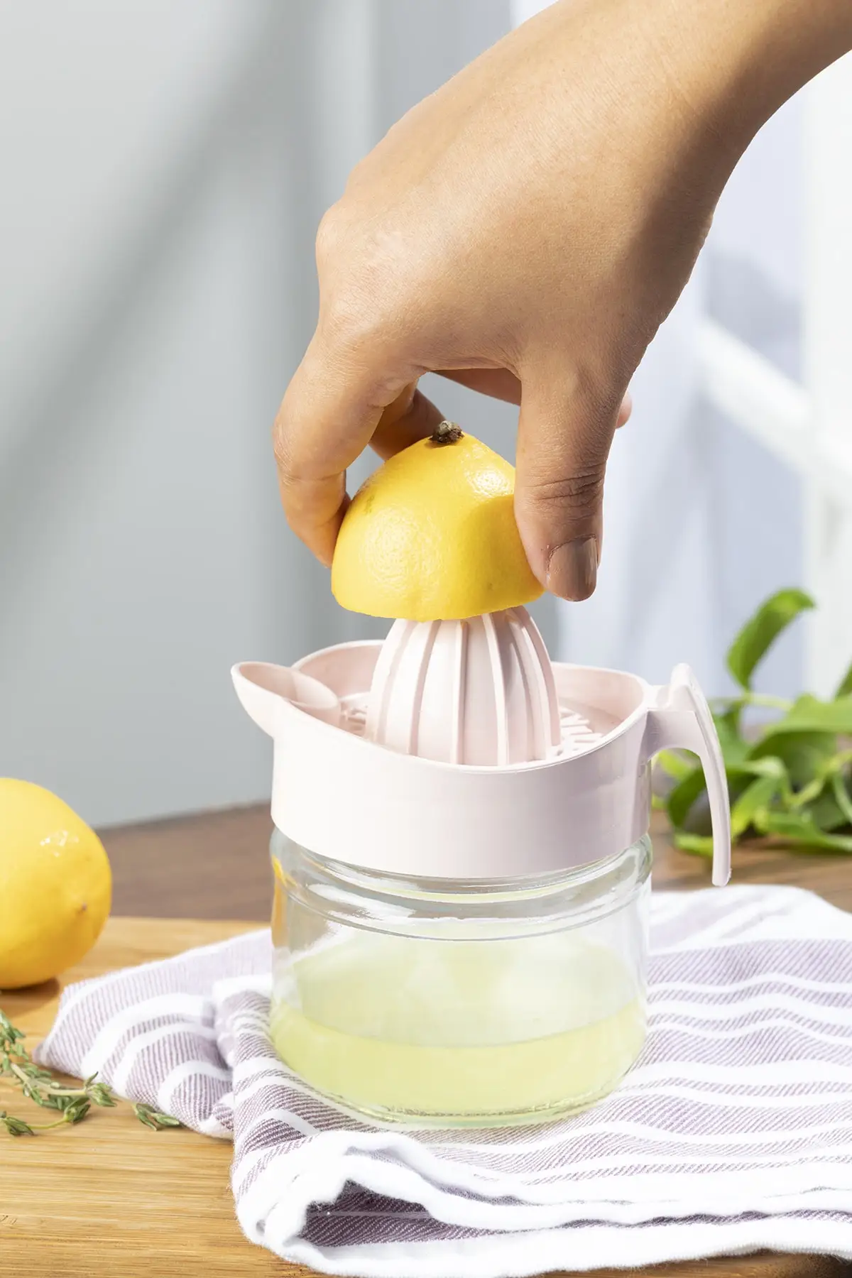 Glass Lemon Juicer 300 Ml Powder, Kitchen accessories manual plastic fruit tool orange lemon