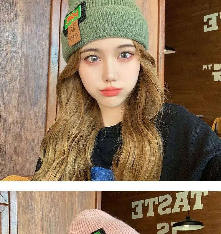 2022 New Beanie Women's Hat Autumn Winter Knitted Wool Men Caps Brimless Pullover Hat Multicolor Warm Fashion Skullies Unisex mens winter hat skullies