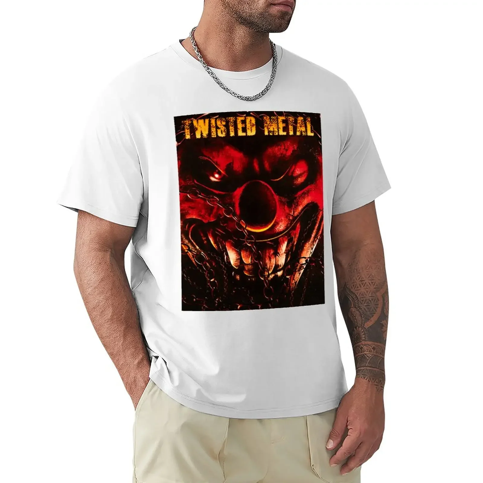 

Twisted Metal T-Shirt summer clothes graphics T-shirts for men cotton
