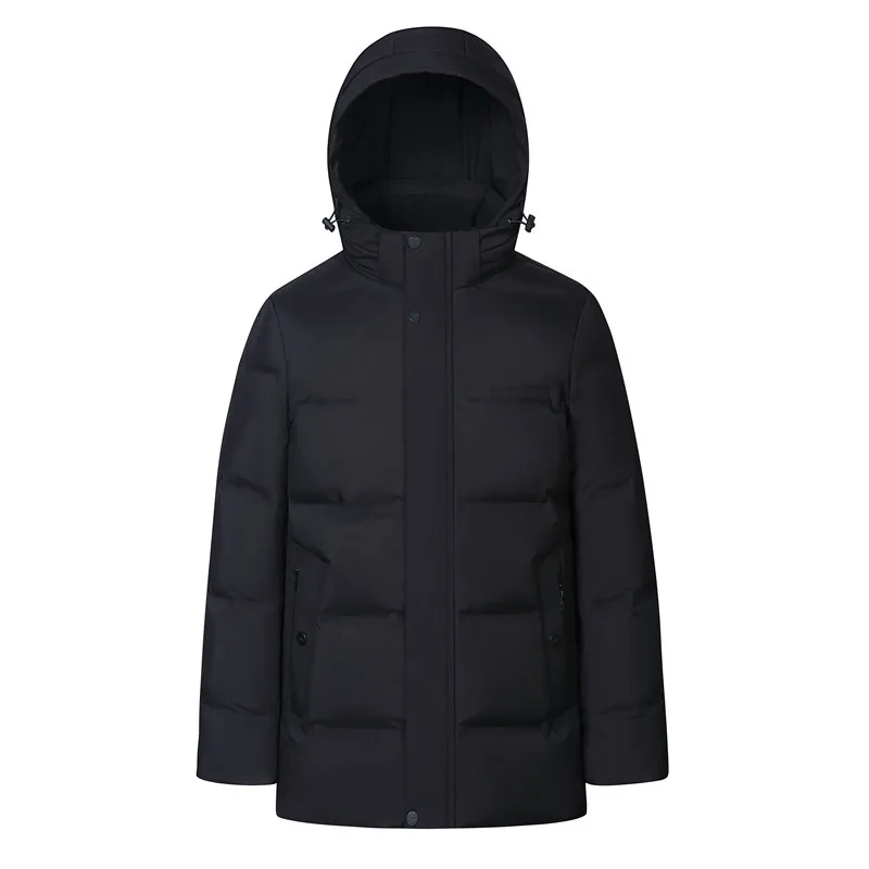 Veste en duvet d'oie blanche manteau Parka hommes imperméable épais vêtements d'extérieur pour hommes hiver vestes rembourrées doudoune HWY307