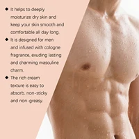 Crème hydratante pour hommes, nourrissante, peau sèche, douce et lisse, hydratation quotidienne, Non grasse, Absorption rapide 3