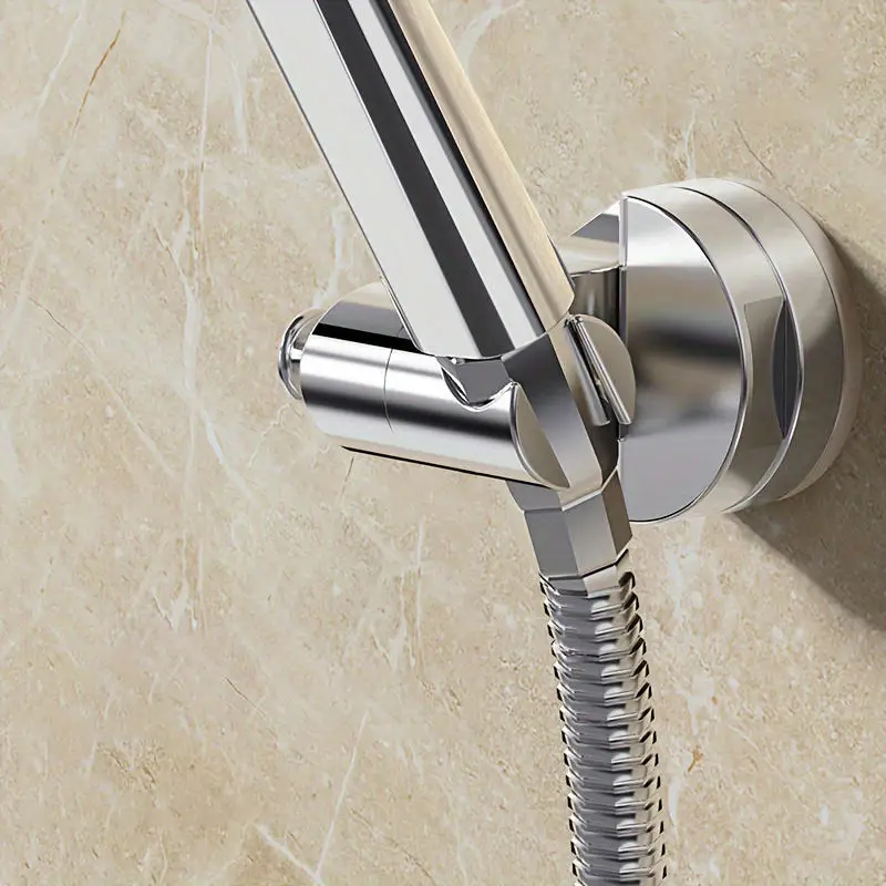 Bathroom Accessories Shower Stand Holder Universal Handheld Shower Head Bracket 360&deg;Adjustable Suction Cup Head Holder