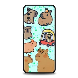 Cartoon Capybara Silicone Phone Case - Fun and Protective Cover - Samsung A03s (A1)