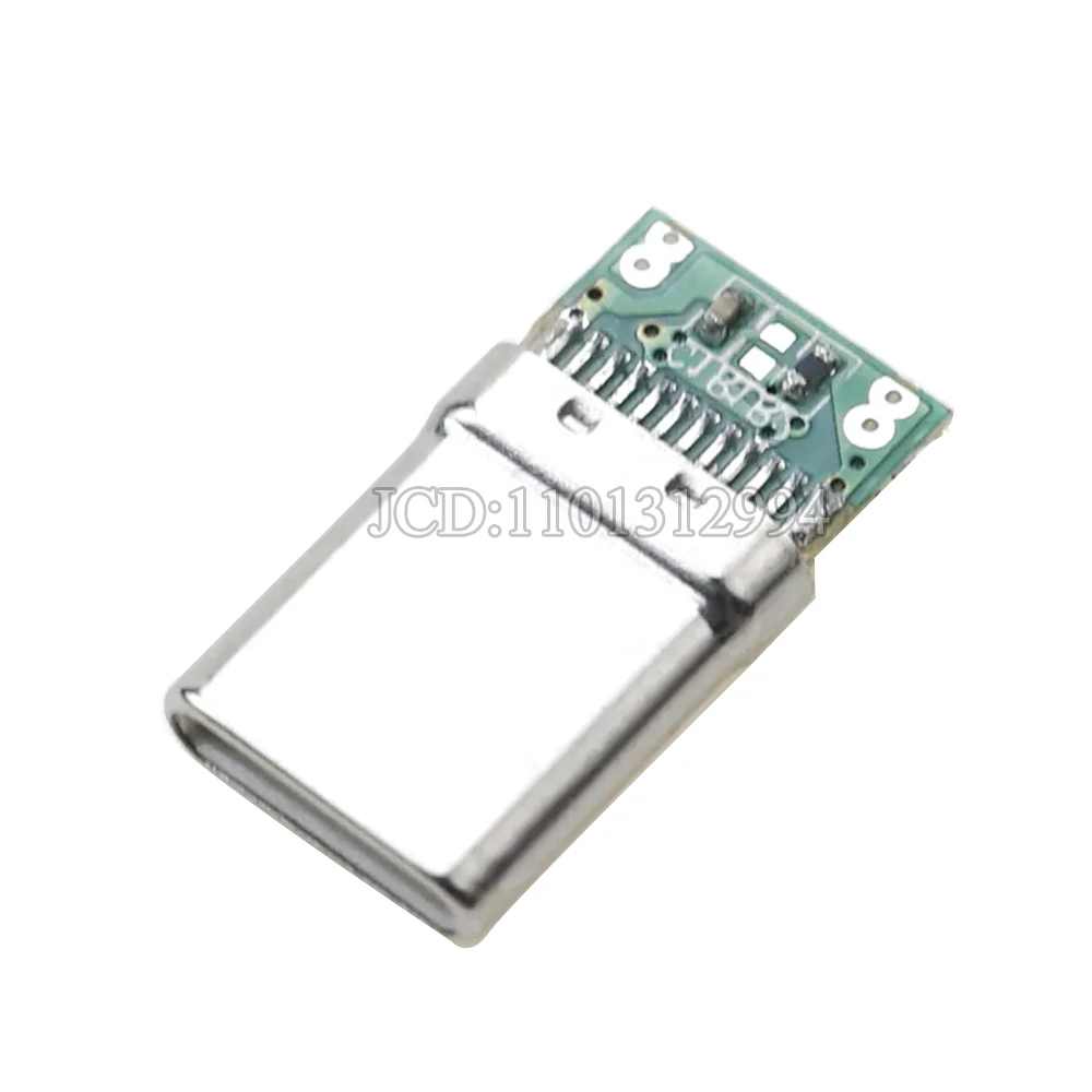 1-20PCS Type-c OTG 남성 4P, 5.1K 저항 데이터 전원 어댑터 4 솔더 조인트 플러그 USB 어댑터