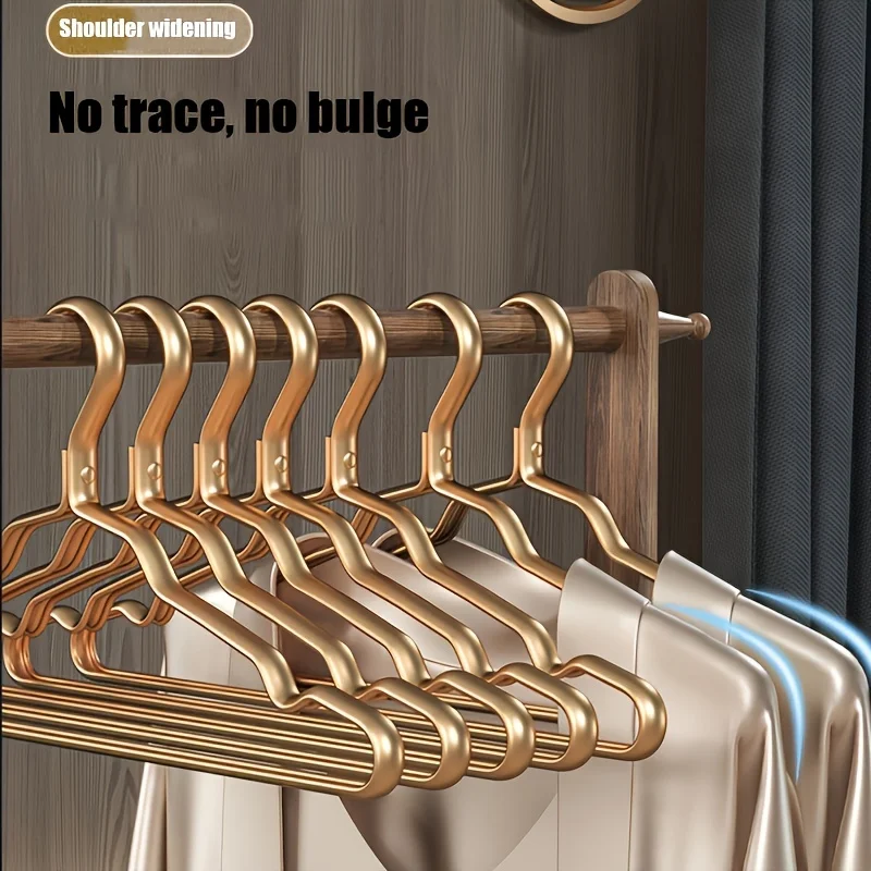 Golden Durable Aluminum Alloy Clothes Hanger image 5
