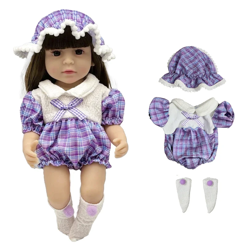Baby Reborn Doll Clothes For 12inch Dress Outdoor Summer Hoodie Clothing Cute Girl Jumpsuit Princess Skirt For 30cm Baby Doll - 2