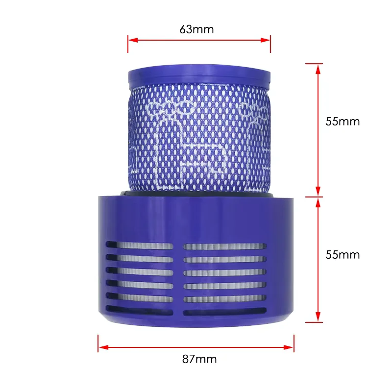 For Dyson V10 Filter Hepa Accessories Robot vacuum cleaner SV12 washable filter Replacement cleaning Spare Parts vacuum cleaner accessories,robot vacuum cleaner